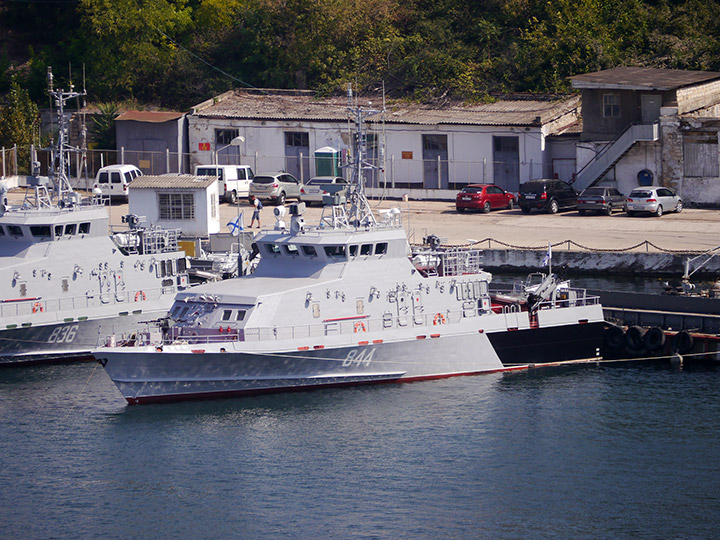 Противодиверсионный катер "П-433" Черноморского флота