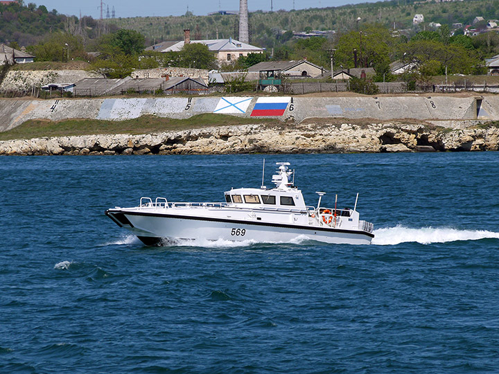 Противодиверсионный катер "П-834" Черноморского флота