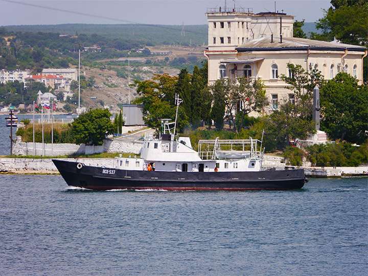 Пассажирский катер "ПСК-537" в Южной бухте, Севастополь