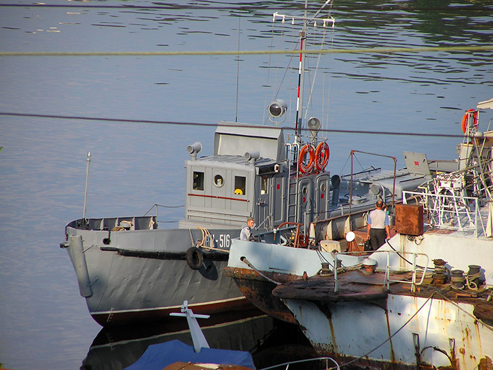 Рейдовый катер "РК-516" Черноморского Флота
