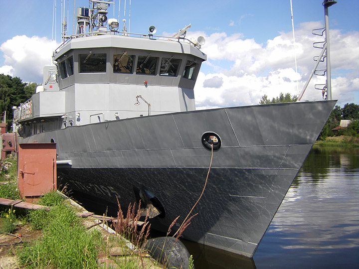 Катер-торпедолов "ТЛ-2195" на судоверфи