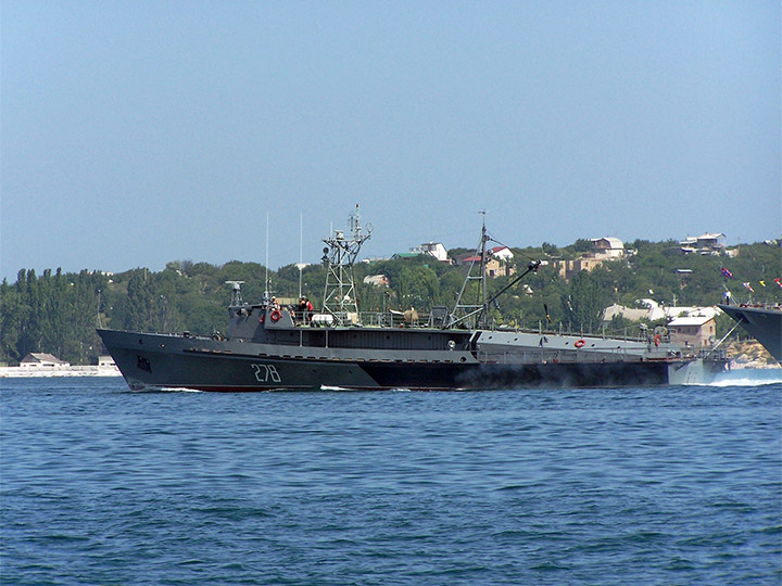 Катер-торпедолов "ТЛ-278" - вид на правый борт
