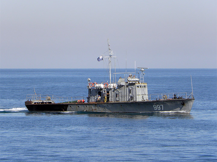 Катер-торпедолов "ТЛ-997" на ходу