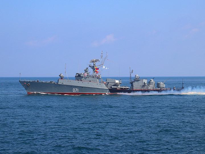 RFS 071 Suzdalets - anti-submarine corvette of the Russian Black Sea Fleet
