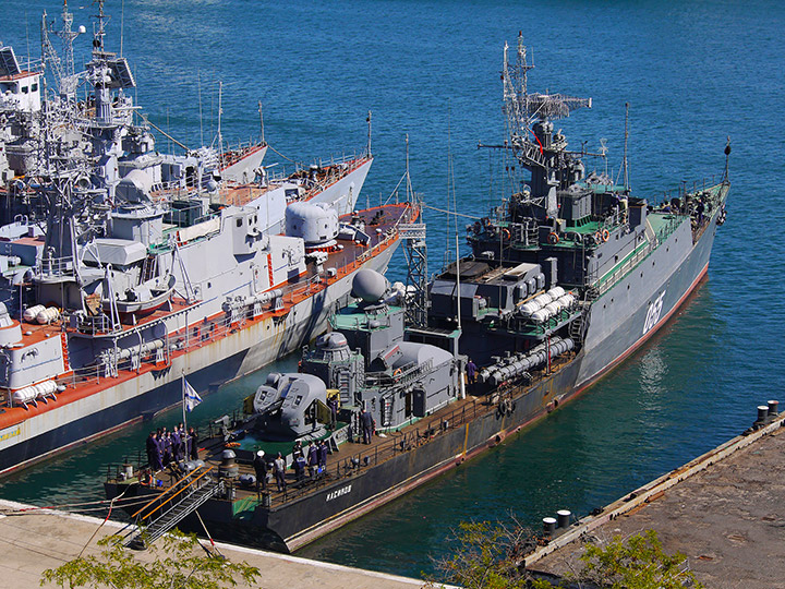 Малый противолодочный корабль "Касимов" проекта 1124М