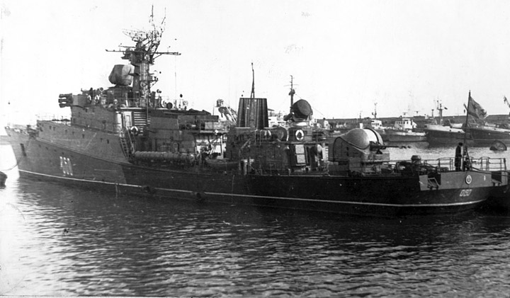 Малый противолодочный корабль "МПК-5" в Феодосии