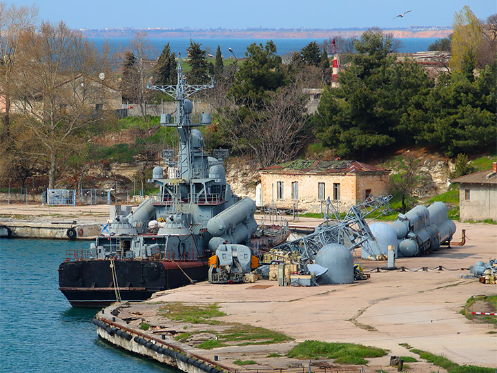 Missile Corvette R-109, Quarantibe Bay, Sevastopol