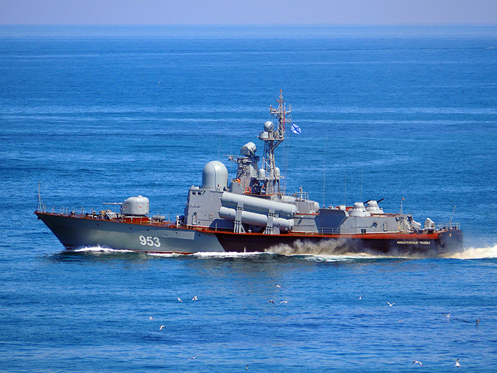 Guided Missile Corvette Naberezhnye Chelny, Black Sea Fleet, Russia