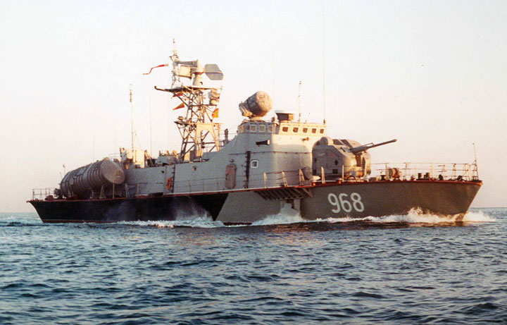 Ракетный катер "Р-262" Черноморского Флота