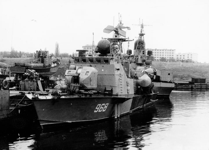 Ракетный катер "Р-262" Черноморского Флота
