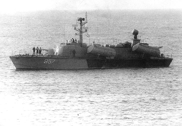 Ракетный катер "Р-370" Черноморского Флота