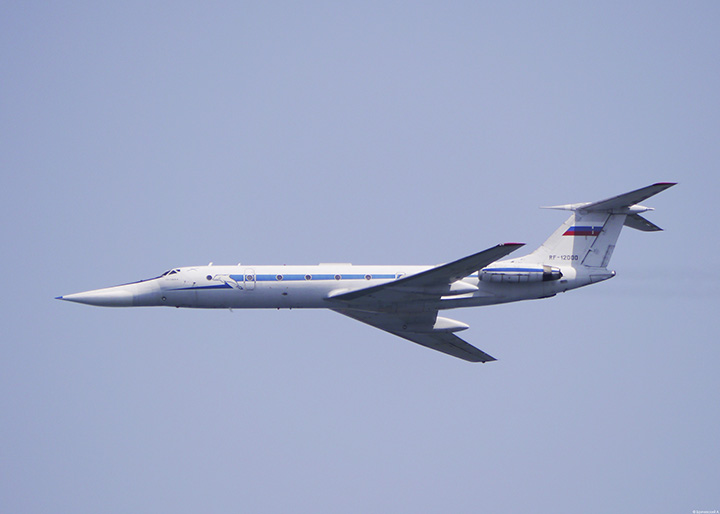 Учебно-тренировочный самолет Ту-134УБ-Л Морской авиации 