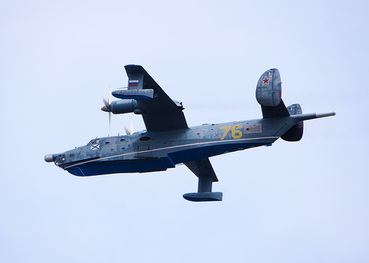 Противолодочный самолет-амфибия Бе-12 Морской авиации Черноморского флота