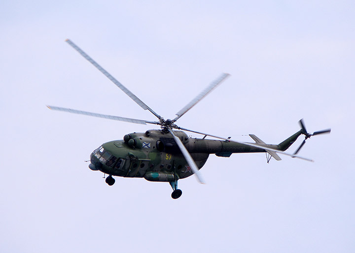 Вертолет Ми-8МТ Морской авиации Черноморского флота