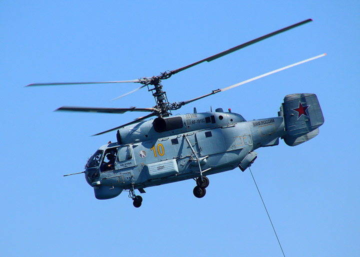 Противолодочный вертолет Ка-27ПЛ, регистрационный RF-19182