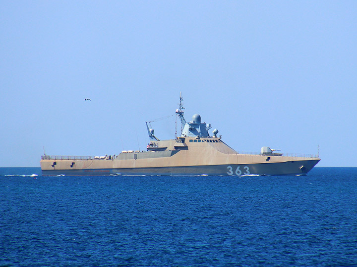 Patrol Ship Pavel Derzhavin, Black Sea