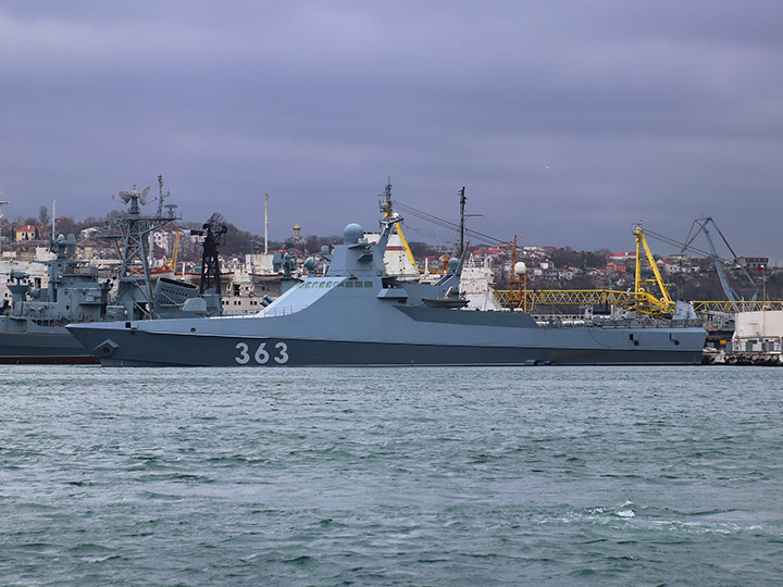 Patrol Ship Pavel Derzhavin, Black Sea Fleet, Russia