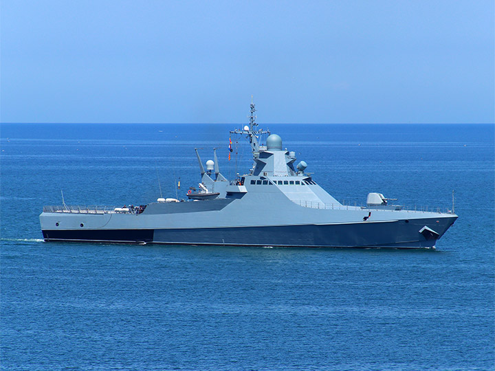 Patrol ship Sergey Kotov of the Russian Black Sea Fleet