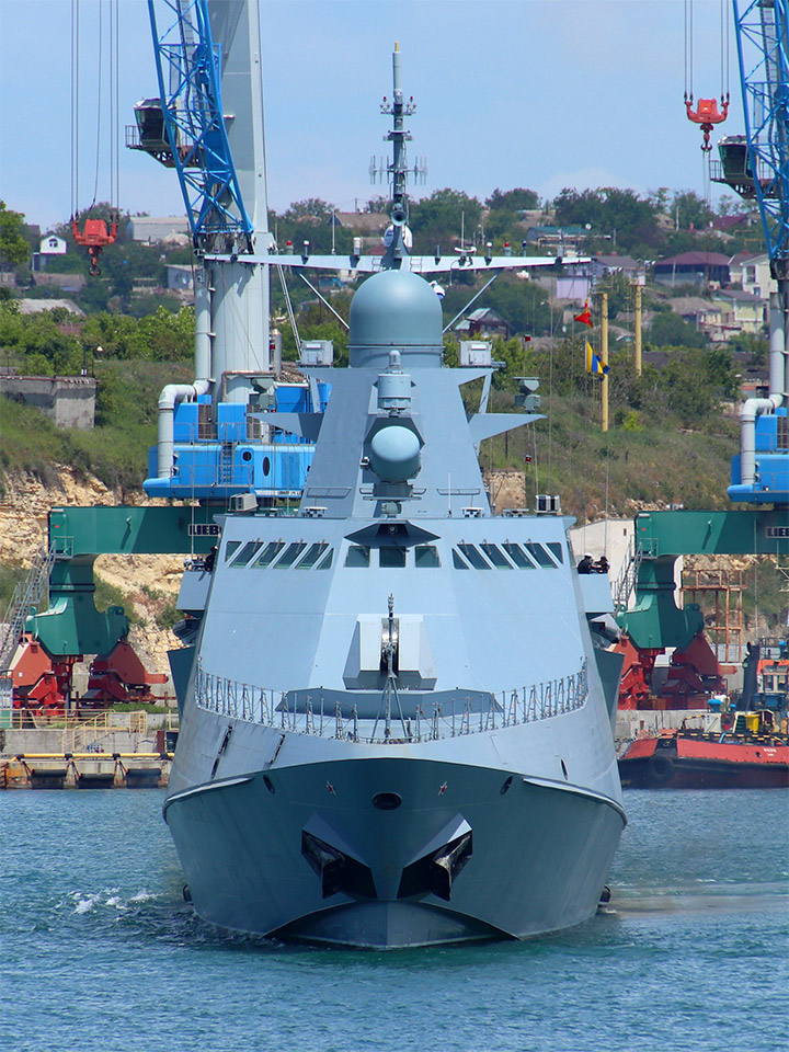 Front view of the RFS Sergey Kotov