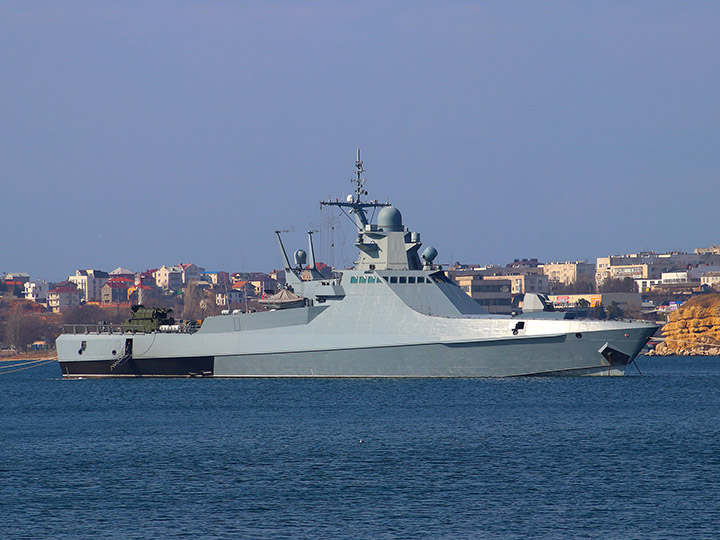 Patrol ship Sergey Kotov of the Black Sea Fleet - Project 22160