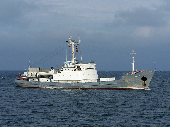 Intelligence Ship Ekwator, Black Sea Fleet