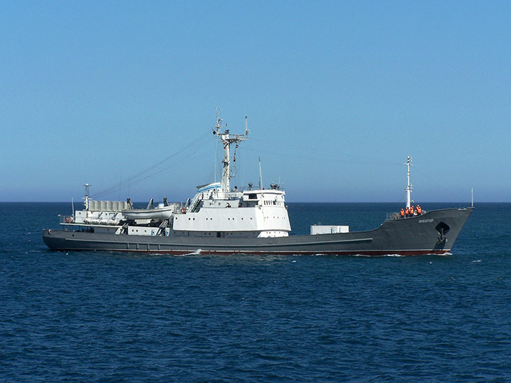 Intelligence Ship Ekwator, Black Sea Fleet