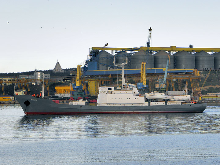 Intelligence Ship Ekwator, Black Sea Fleet