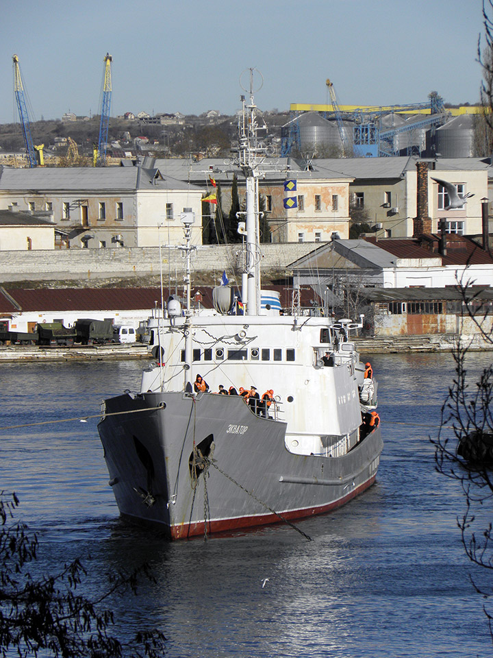 Intelligence Ship Ekwator, Black Sea Fleet