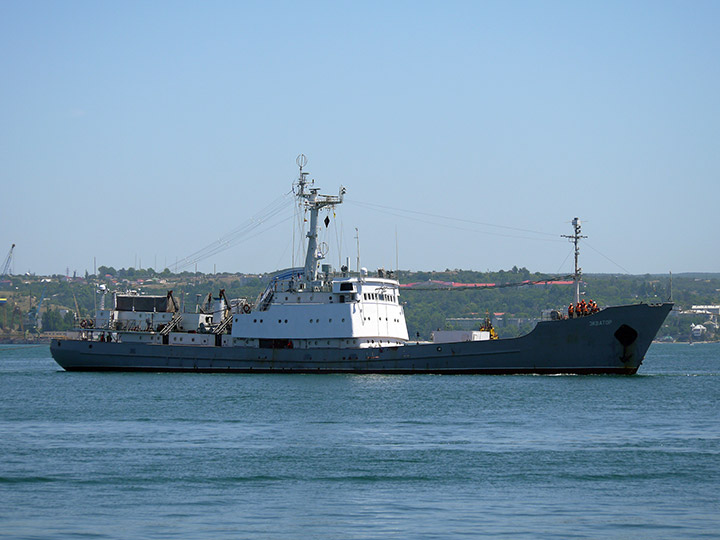 Intelligence Ship Ekwator, Black Sea Fleet