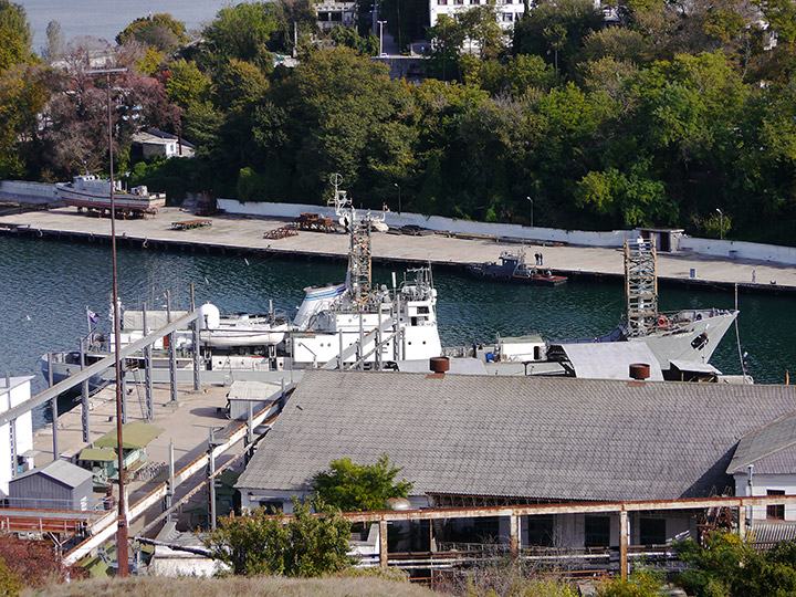 Intelligence Ship Ekwator, Black Sea Fleet