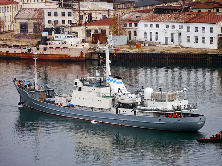 Intelligence Ship Ekwator, Black Sea Fleet