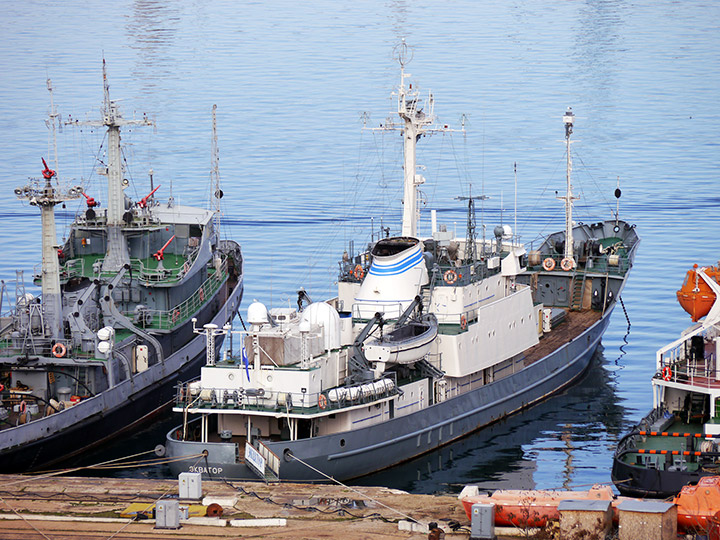 Intelligence Ship Ekwator, Black Sea Fleet