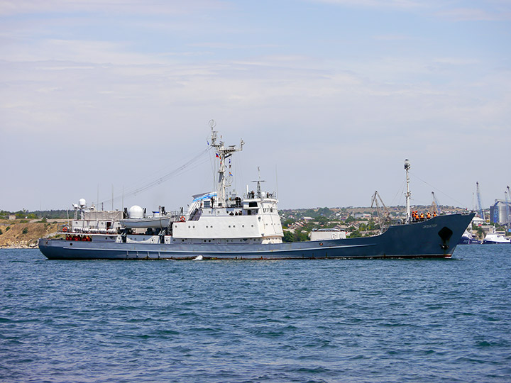 Intelligence Ship Ekwator, Black Sea Fleet