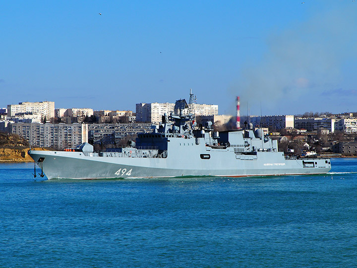 Frigate Admiral Grigorovich, Russian Black Sea Fleet