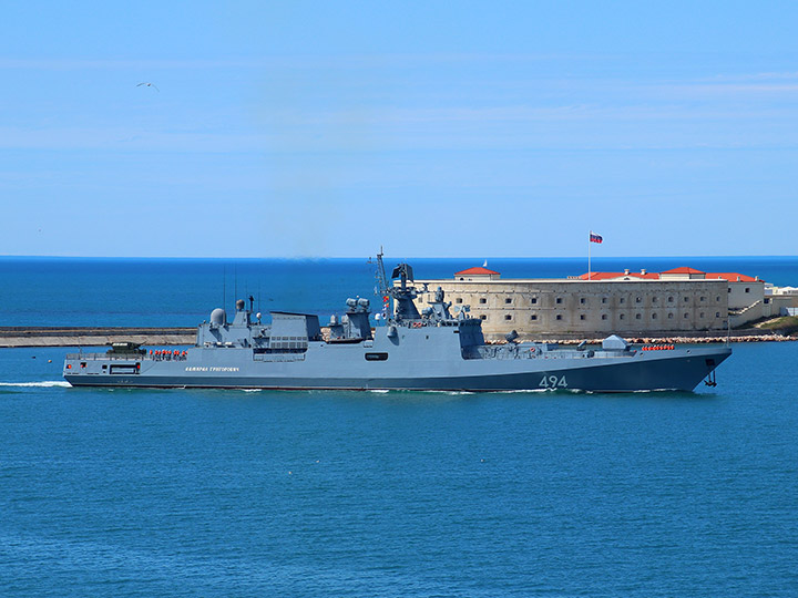 Frigate Admiral Grigorovich, BSF, Russia