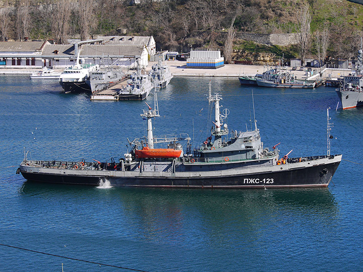 Fire Fighting Ship PZhS-123, Black Sea Fleet