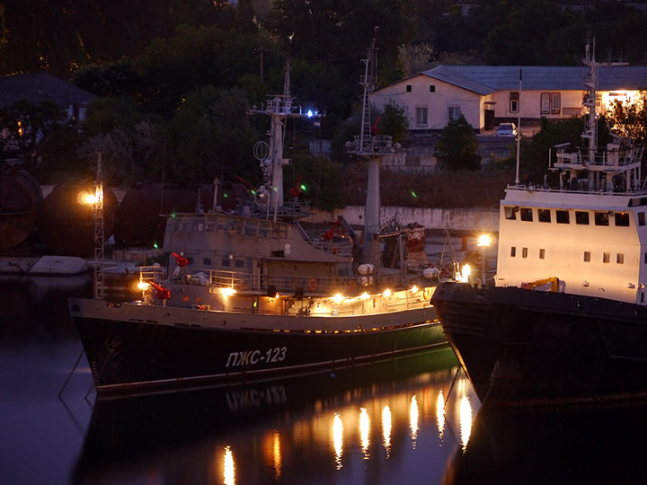 Fire Fighting Ship PZhS-123, Black Sea Fleet