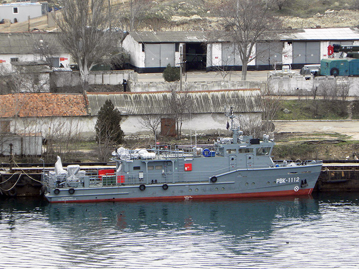 Рейдовый катер комплексного аварийно-спасательного обеспечения "РВК-1112" Черноморского Флота
