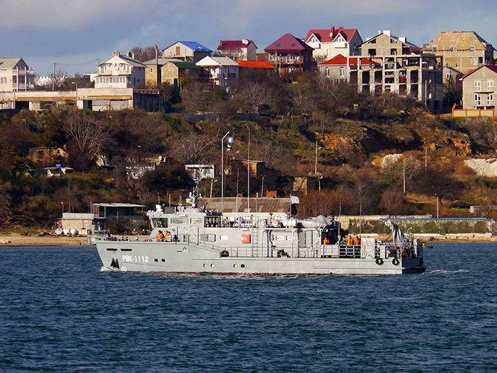 Diving Boat RVK-1112, Black Sea Fleet