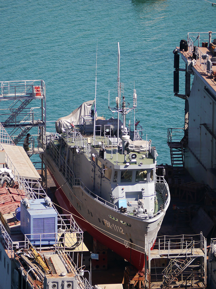 Diving Boat RVK-1112, Black Sea Fleet