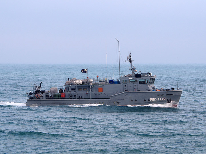 Diving Boat RVK-1112, Black Sea Fleet