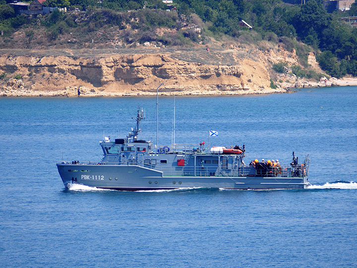 Diving Boat RVK-1112, Black Sea Fleet