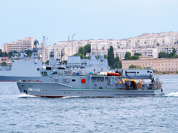 Diving Boat RVK-1112, Black Sea Fleet
