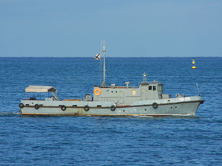 Рейдовый водолазный катер РВК-1291 Черноморского флота России