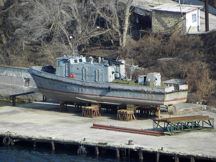 Рейдовый водолазный катер "РВК-1390" Черноморского флота