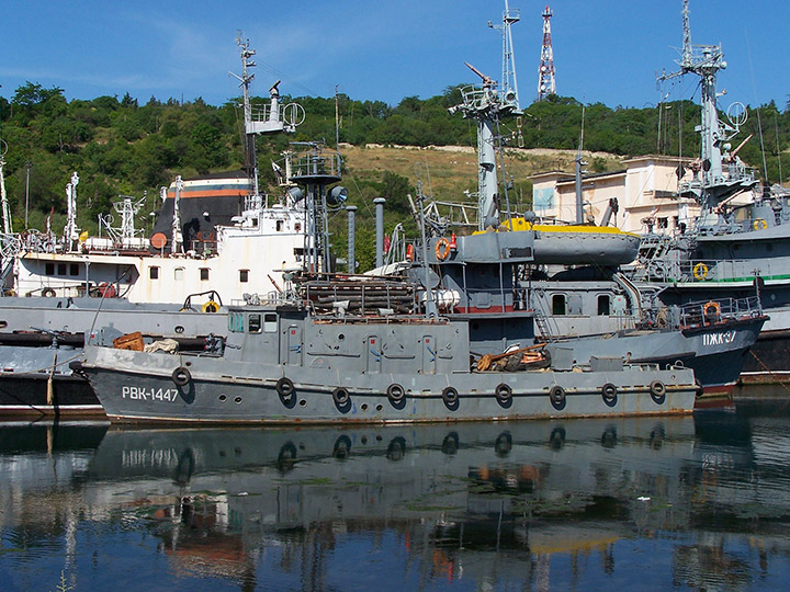 Diving Boat RVK-1447, Black Sea Fleet