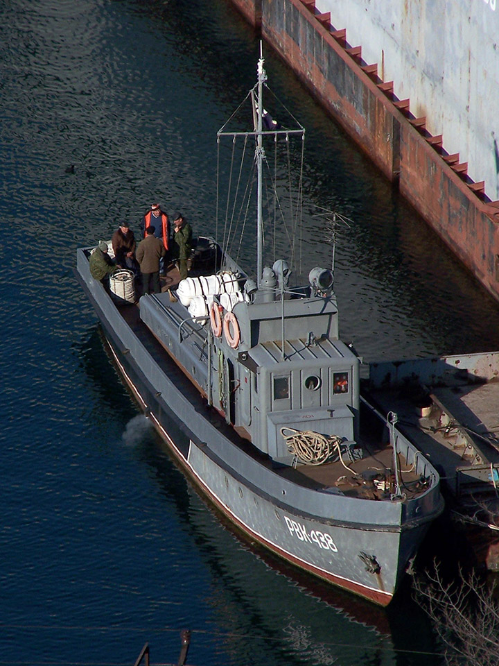 Diving Boat RVK-438, Black Sea Fleet