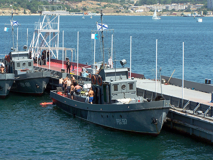 Diving Boat RVK-617, Black Sea Fleet