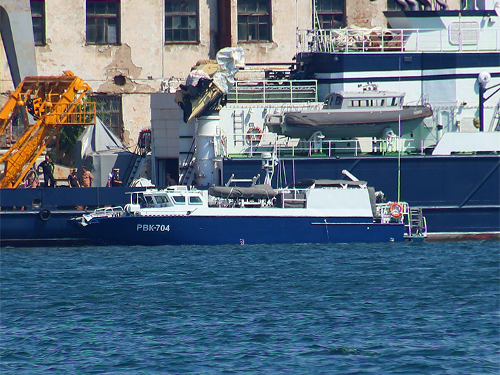 Diving Boat RVK-704, Black Sea Fleet