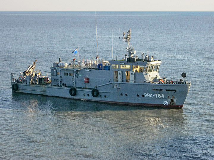 Рейдовый водолазный катер "РВК-764" Черноморского флота